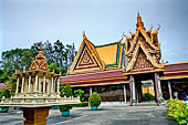 Phnom Penh - the Silver Pagoda compound